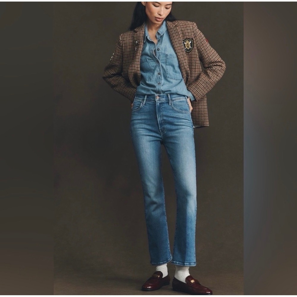 Mother jeans The Hustler Ankle Read Between the Lines 31 classic casual denim